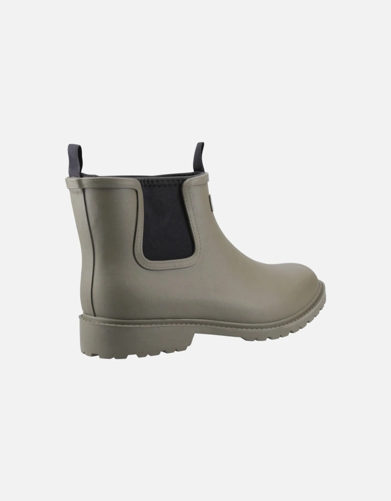 Barton Synthetic Men's Khaki Wellington Boots