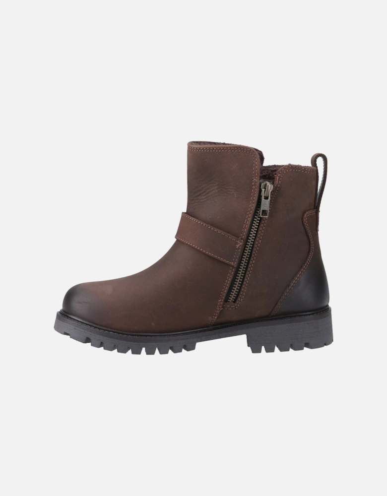 Wakely Leather Women's Brown Boots