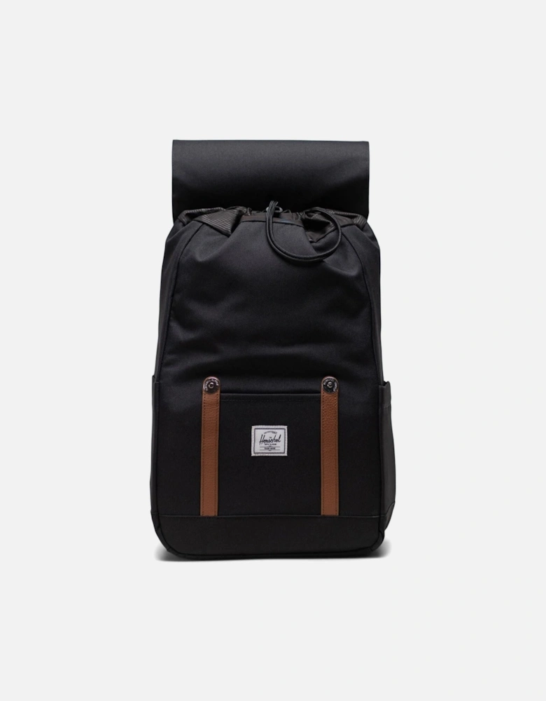 Herschel Retreat Small Backpack Polyester Unisex Adults's Black Backpack