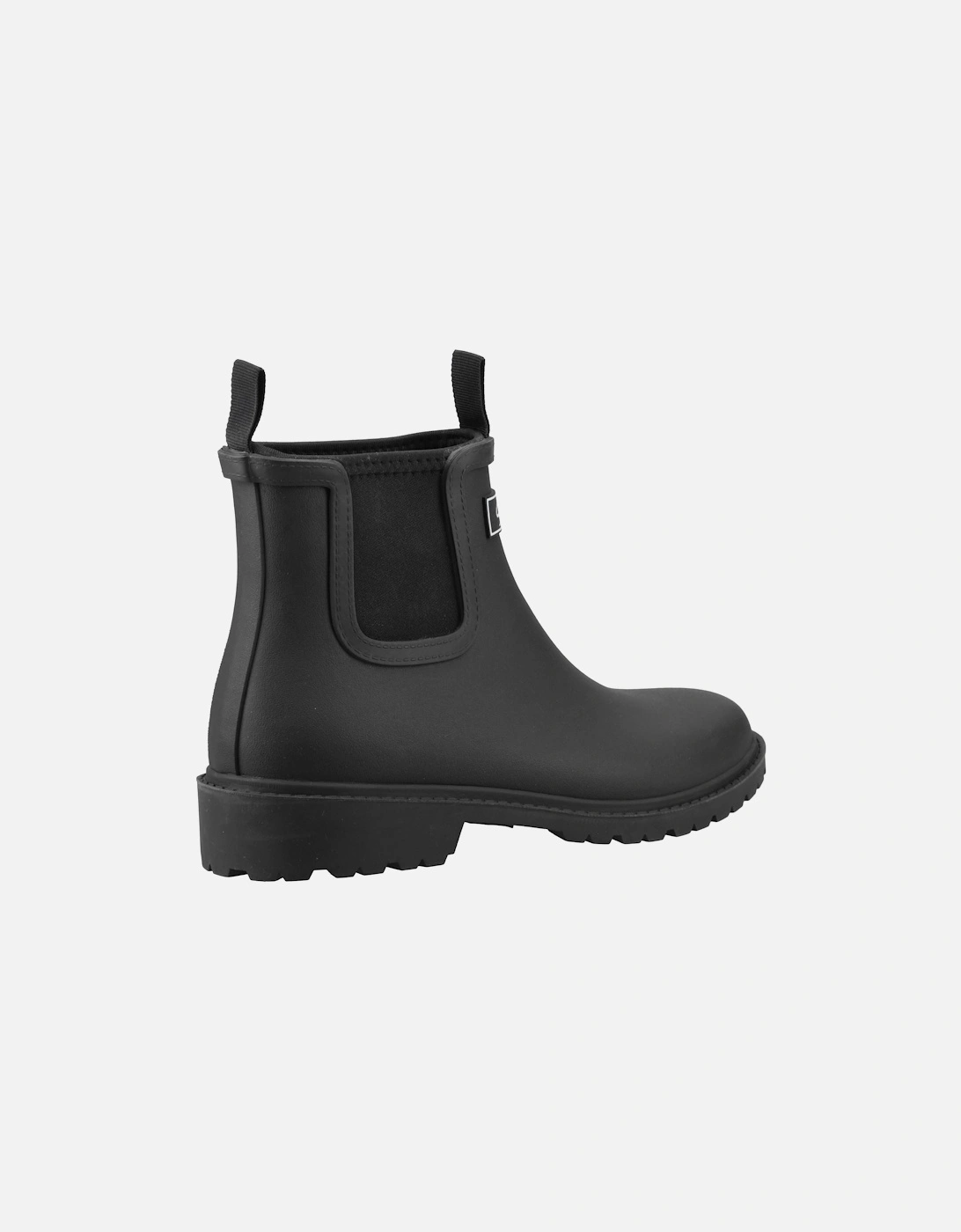 Barton Synthetic Women's Black Wellington Boots