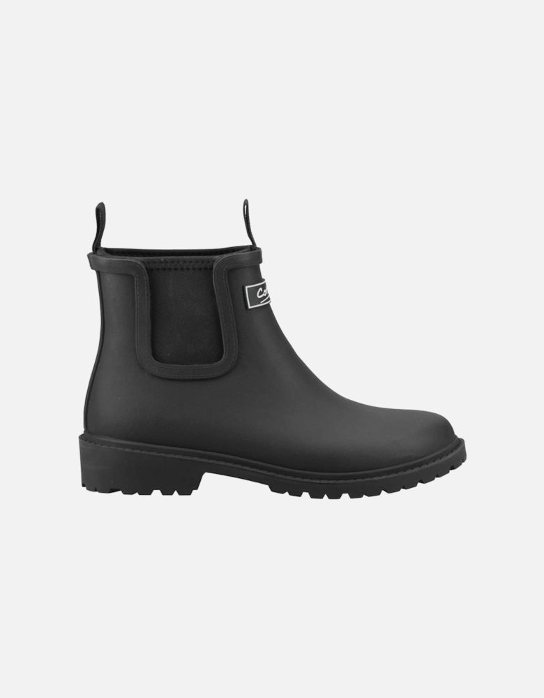Barton Synthetic Women's Black Wellington Boots