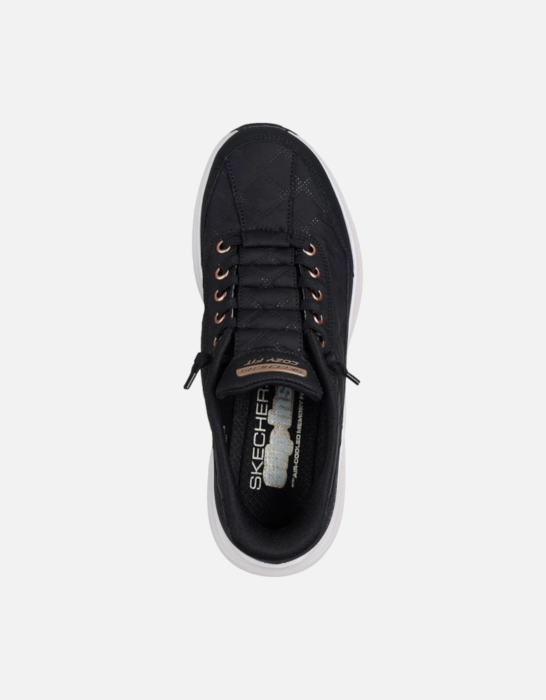 Contour Foam Golden Hour Textile Women's Black/Rose Gold Trainers