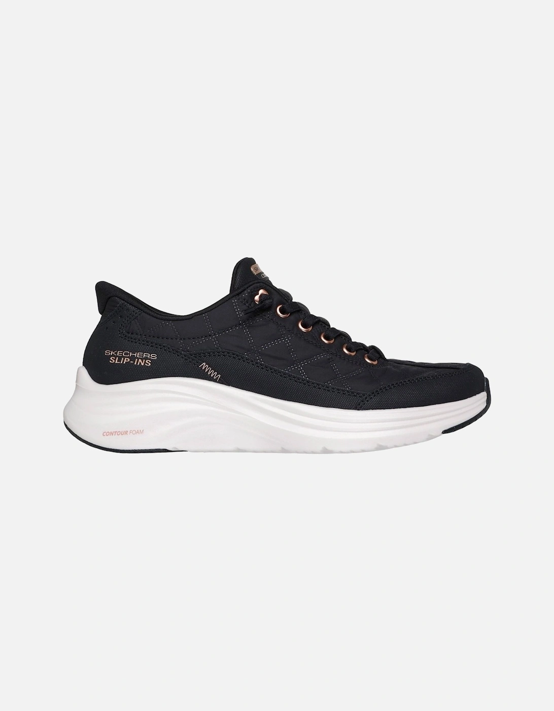 Contour Foam Golden Hour Textile Women's Black/Rose Gold Trainers