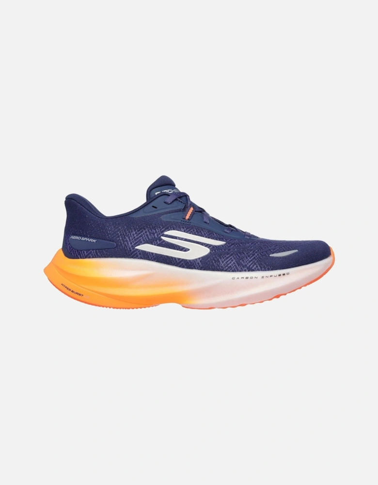Performance GO RUN Ride 12 Textile Men's Navy/Orange Trainers