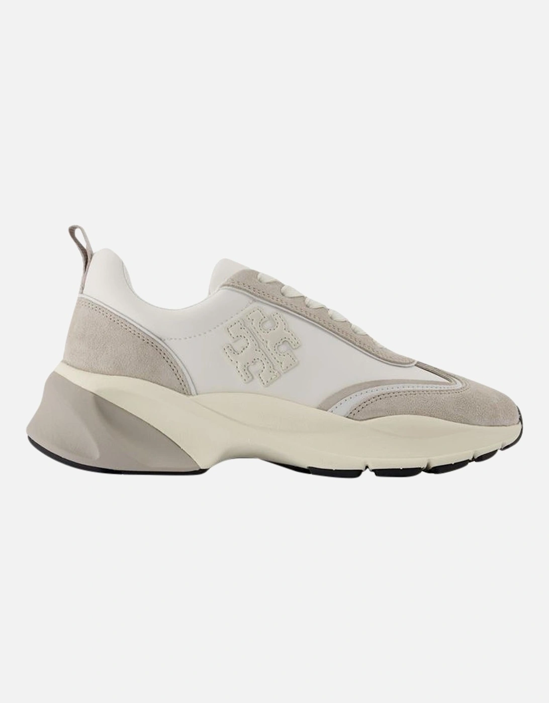 White Leather Trainer Sneakers, 5 of 4