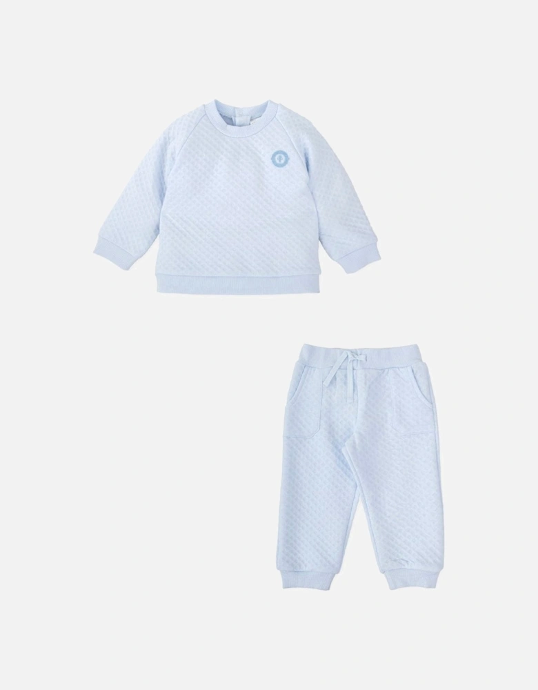 Boys Pale Blue Tracksuit