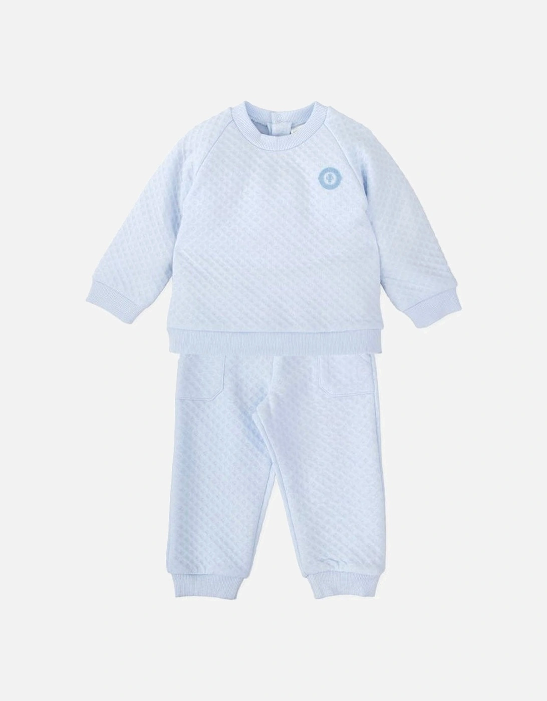 Boys Pale Blue Tracksuit, 5 of 4