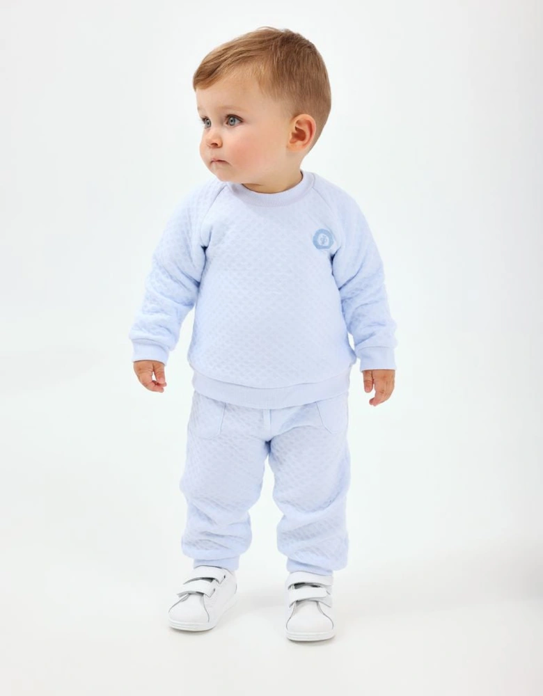 Boys Pale Blue Tracksuit