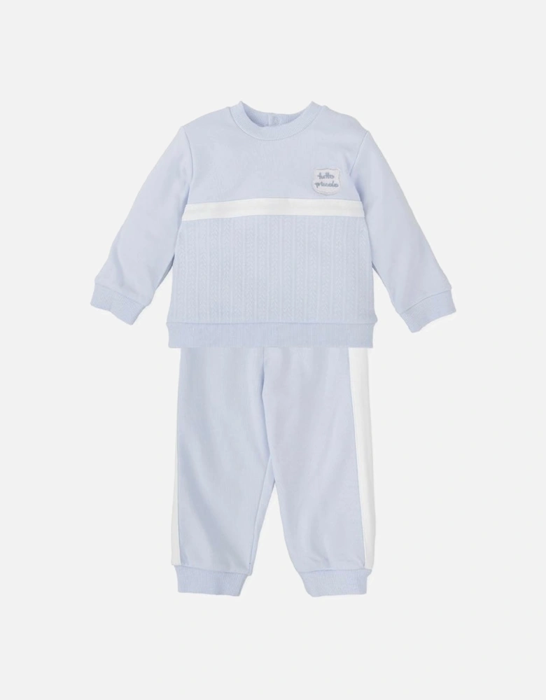 Boys Pale Blue Tracksuit