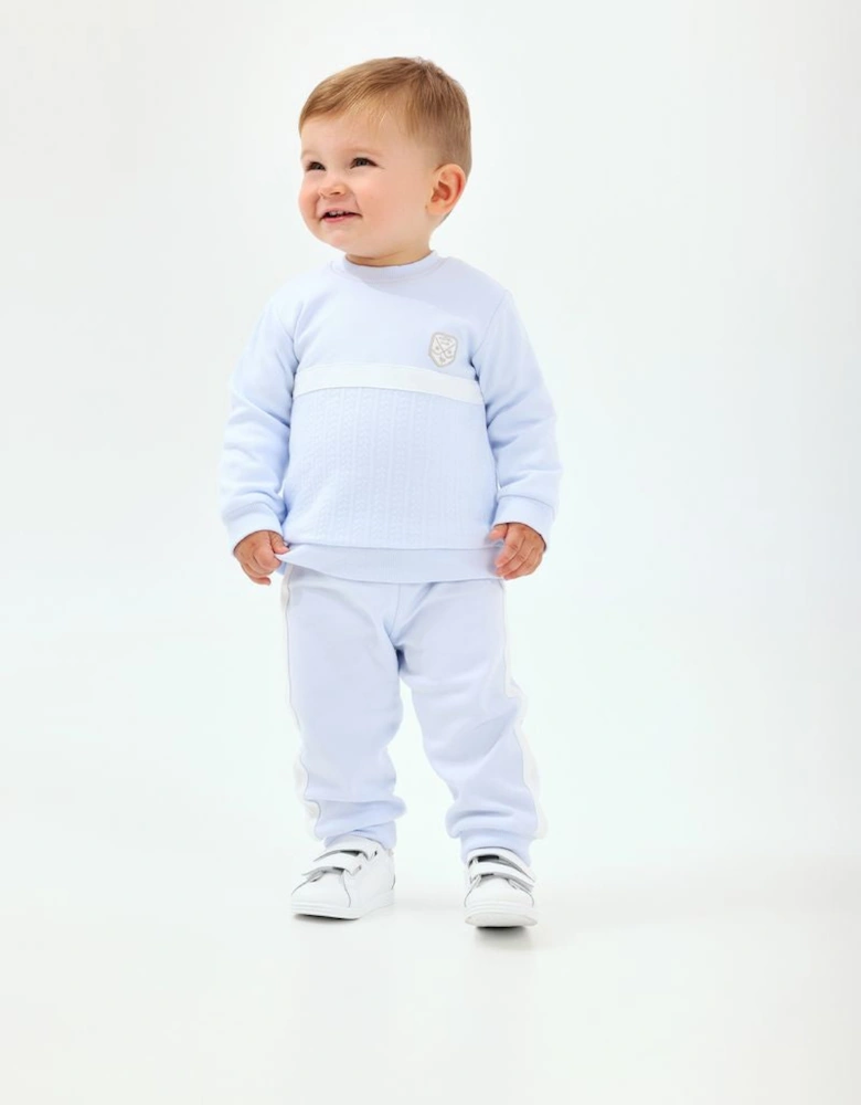 Boys Pale Blue Tracksuit