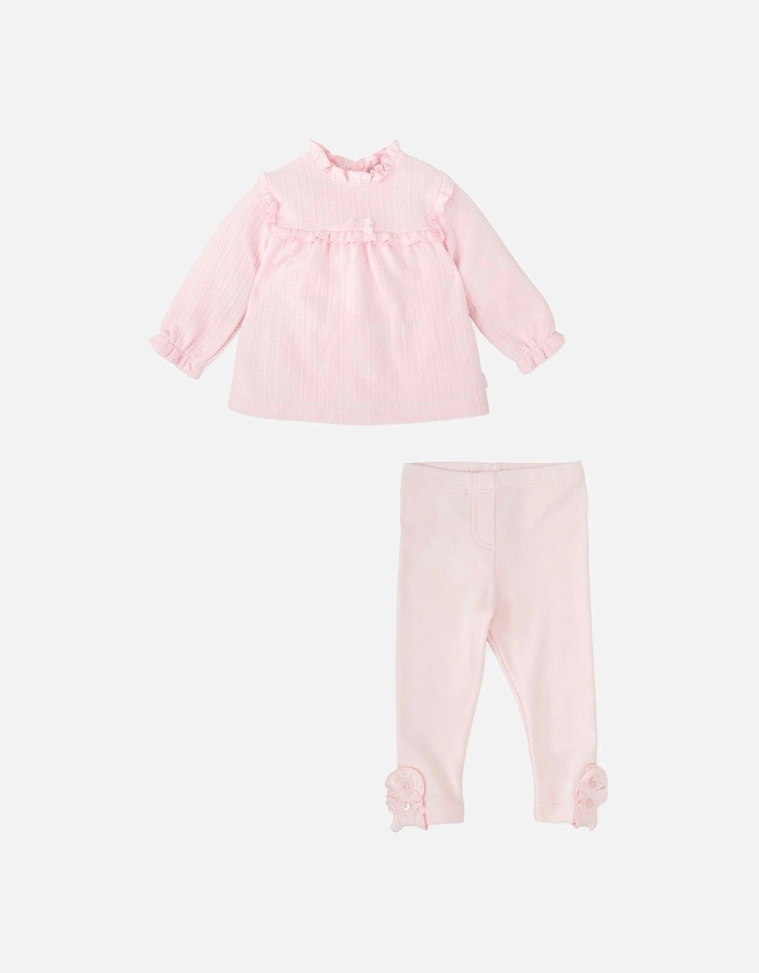 Girls Pale Pink Legging Set