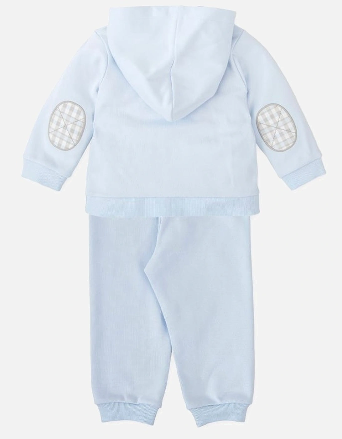 Boys Pale Blue Hooded Tracksuit