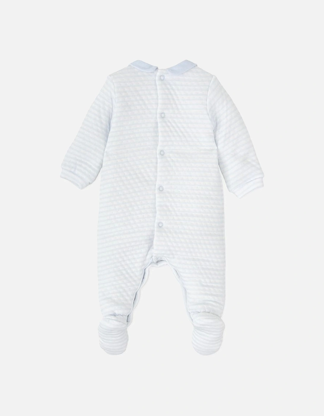 Boys Pale Blue Babygrow