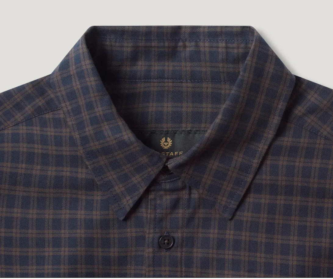 Scale Shirt DK Ink/Major Brown