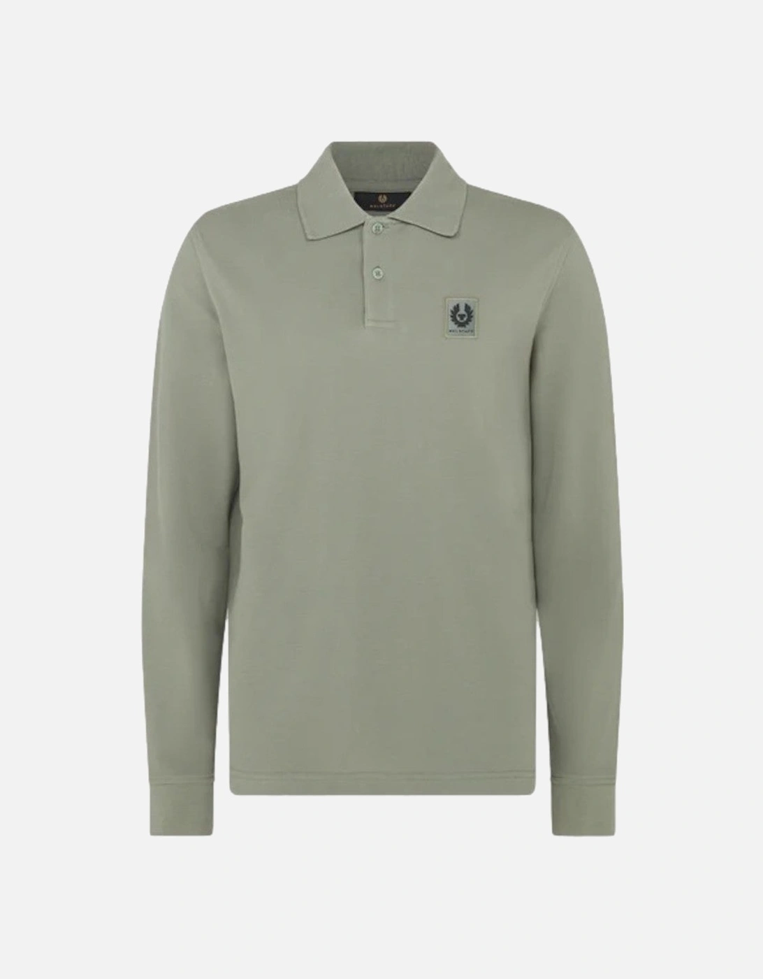 Long Sleeved Polo Sage Green, 4 of 3