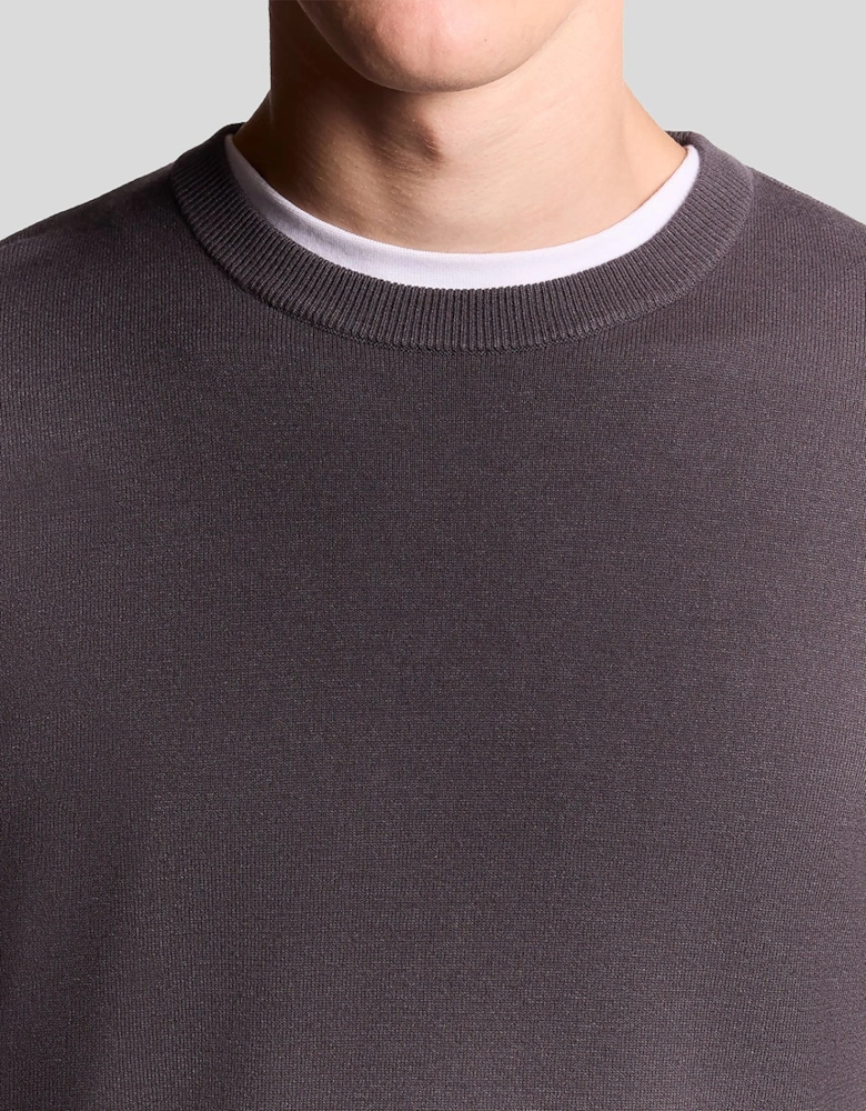 Mesh Logo Crew Neck Jumper