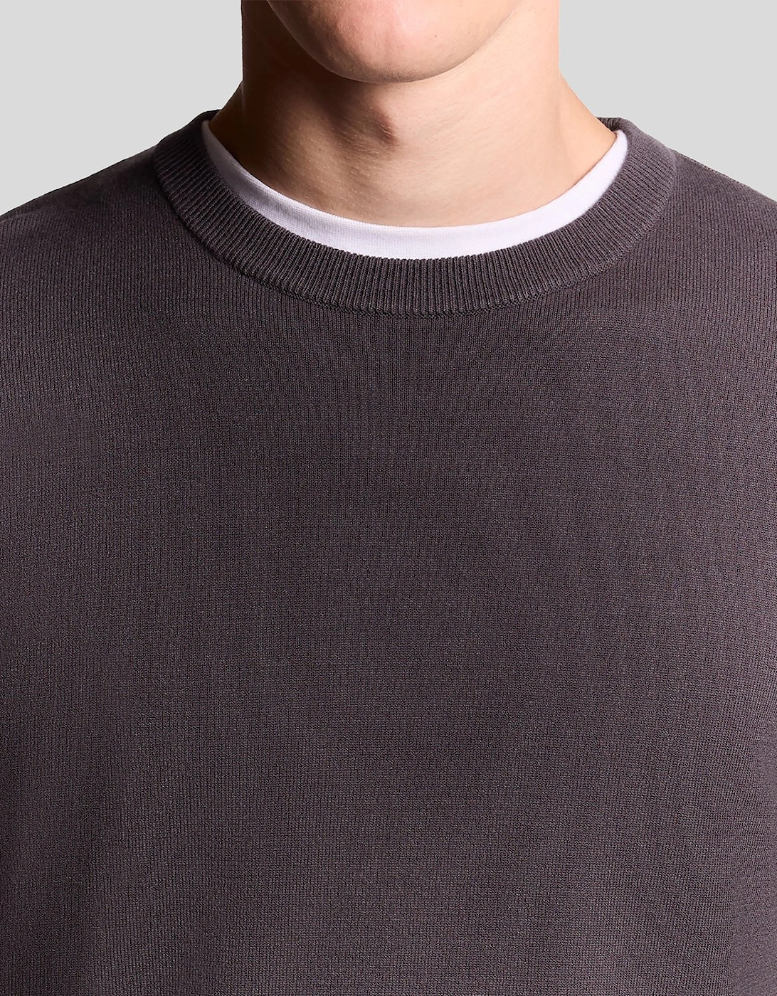Mesh Logo Crew Neck Jumper