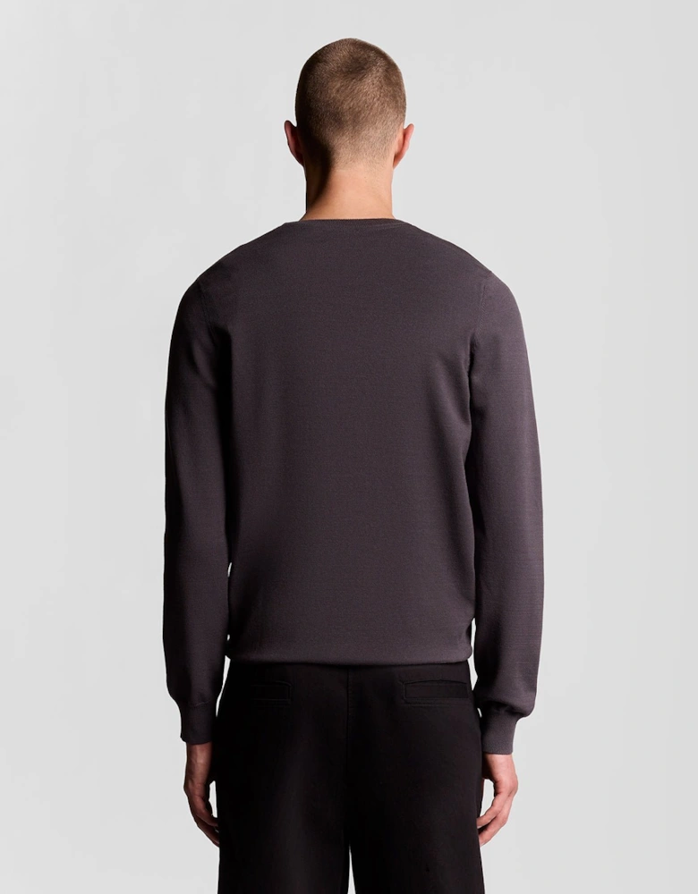 Mesh Logo Crew Neck Jumper