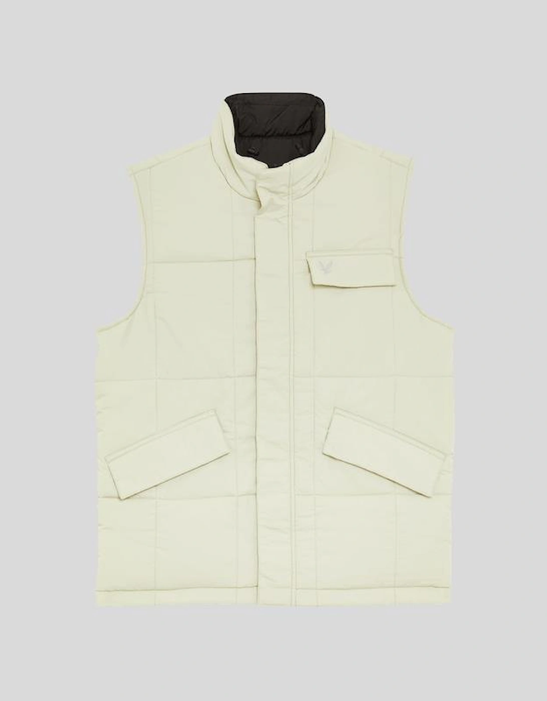 Printed Reversible Puffer Gilet, 4 of 3