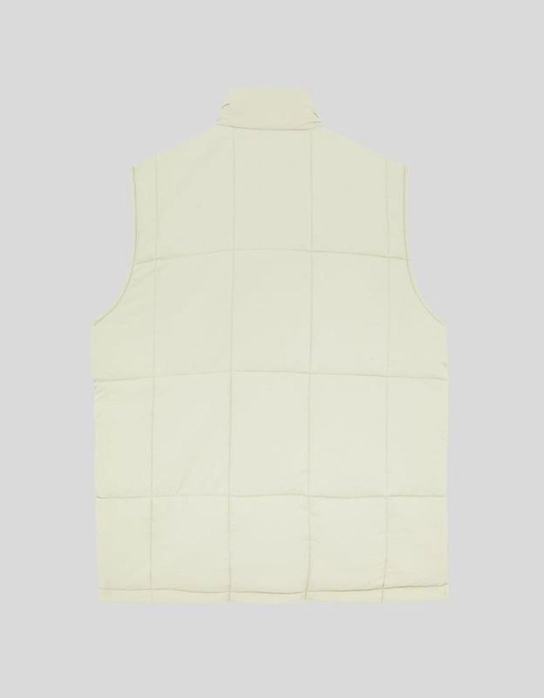 Printed Reversible Puffer Gilet