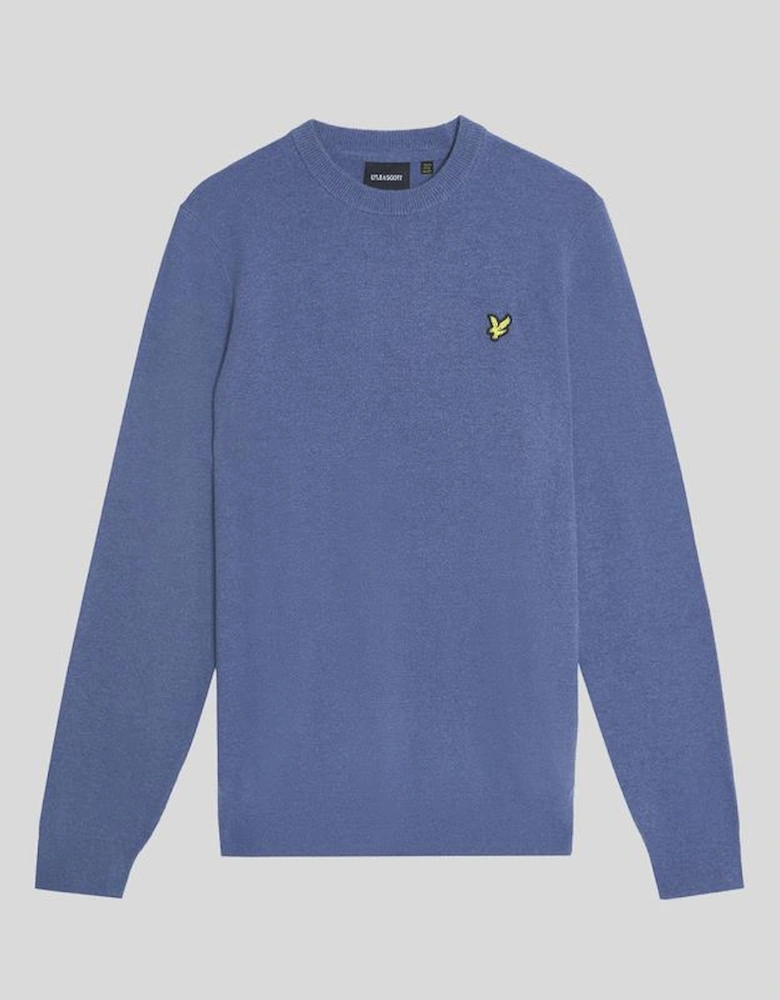 Lambswool Blend Crew Neck Jumper
