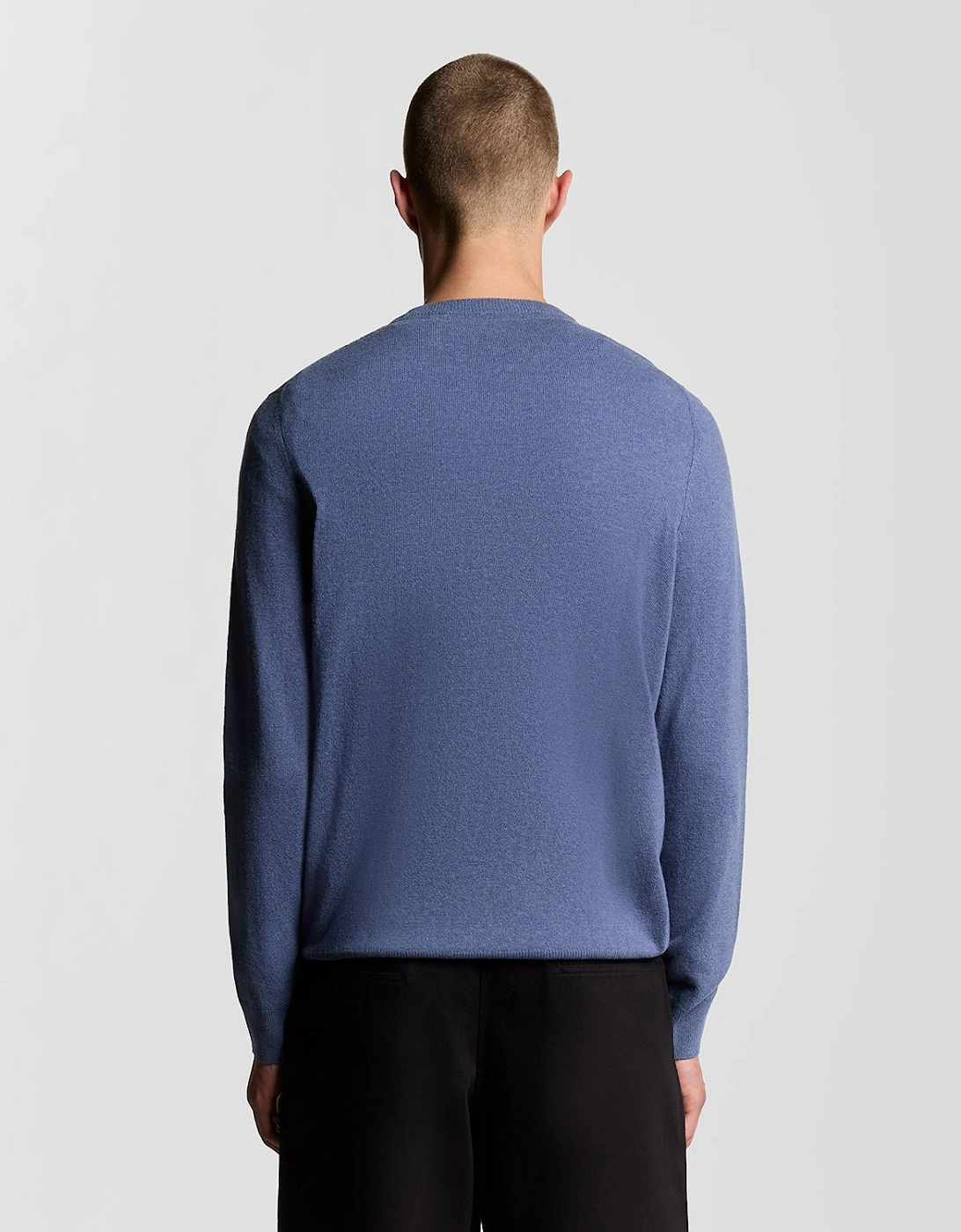 Lambswool Blend Crew Neck Jumper