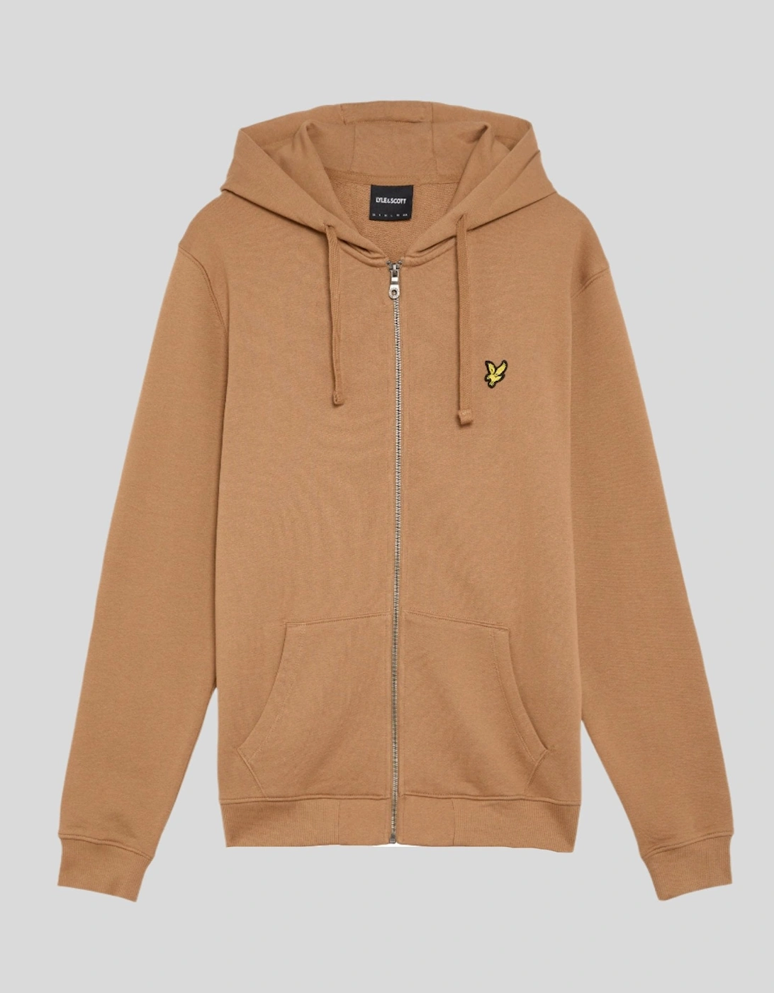 Loopback Cotton Fit Full Zip Hoodie, 3 of 2
