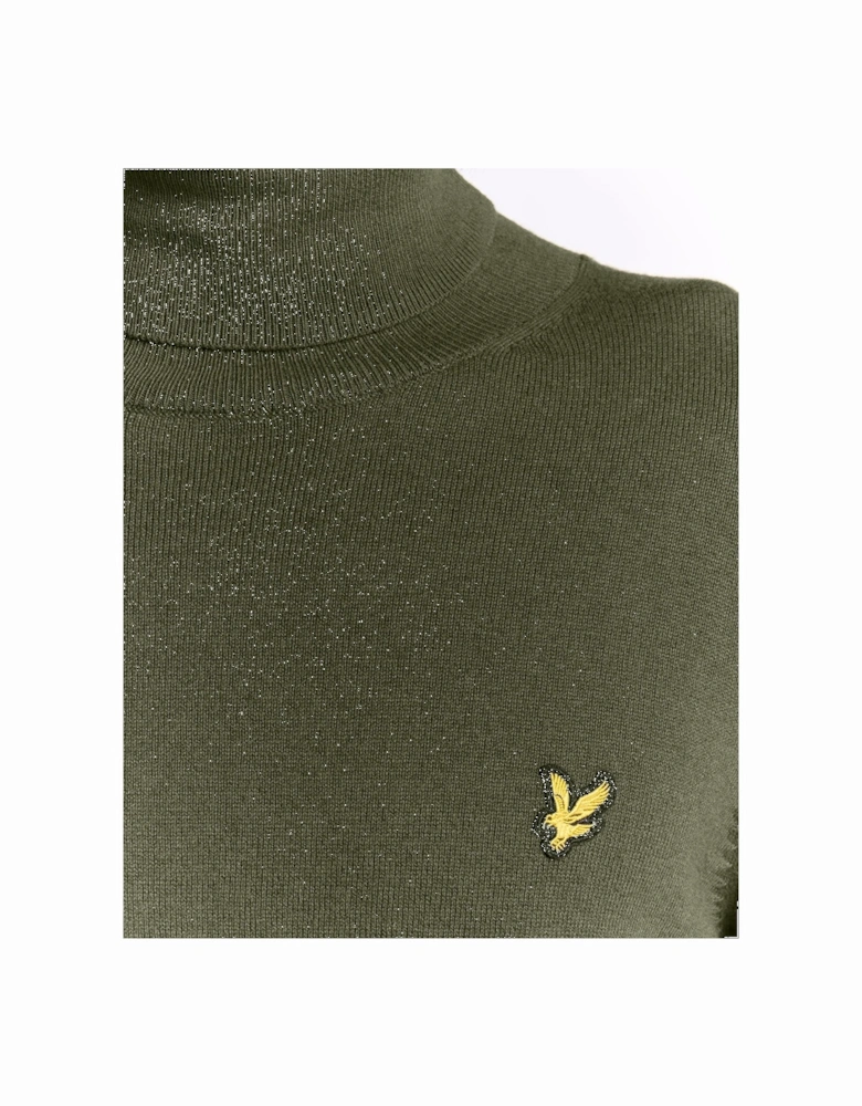 Cotton Merino Turtleneck Jumper