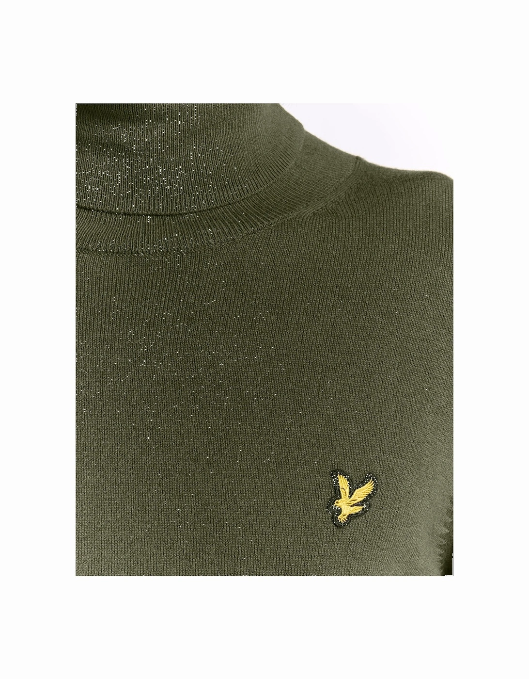 Cotton Merino Turtleneck Jumper