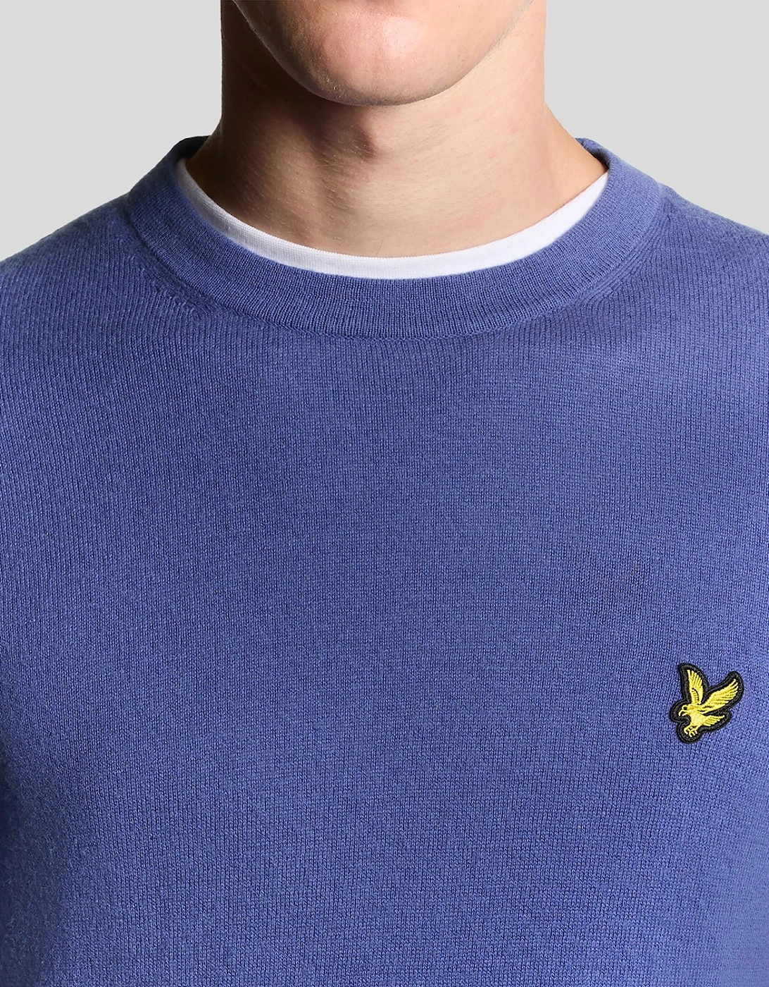 Cotton Merino Crew Neck Jumper