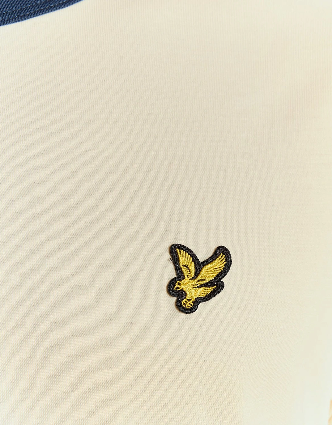 Ringer Cotton Crew Neck T-Shirt