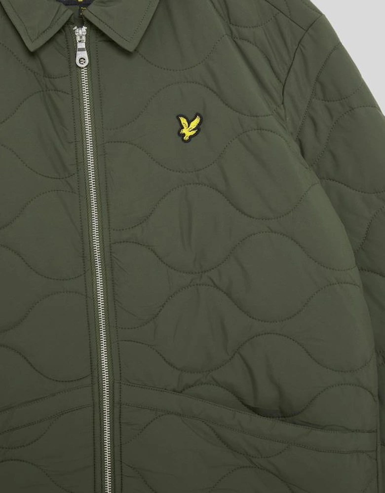 Water Resistant Ripstop Quilted Jacket