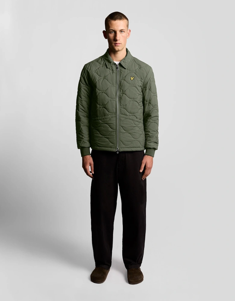 Water Resistant Ripstop Quilted Jacket