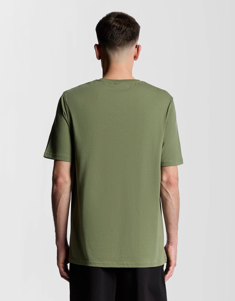 Script Logo Cotton Crew Neck T-Shirt