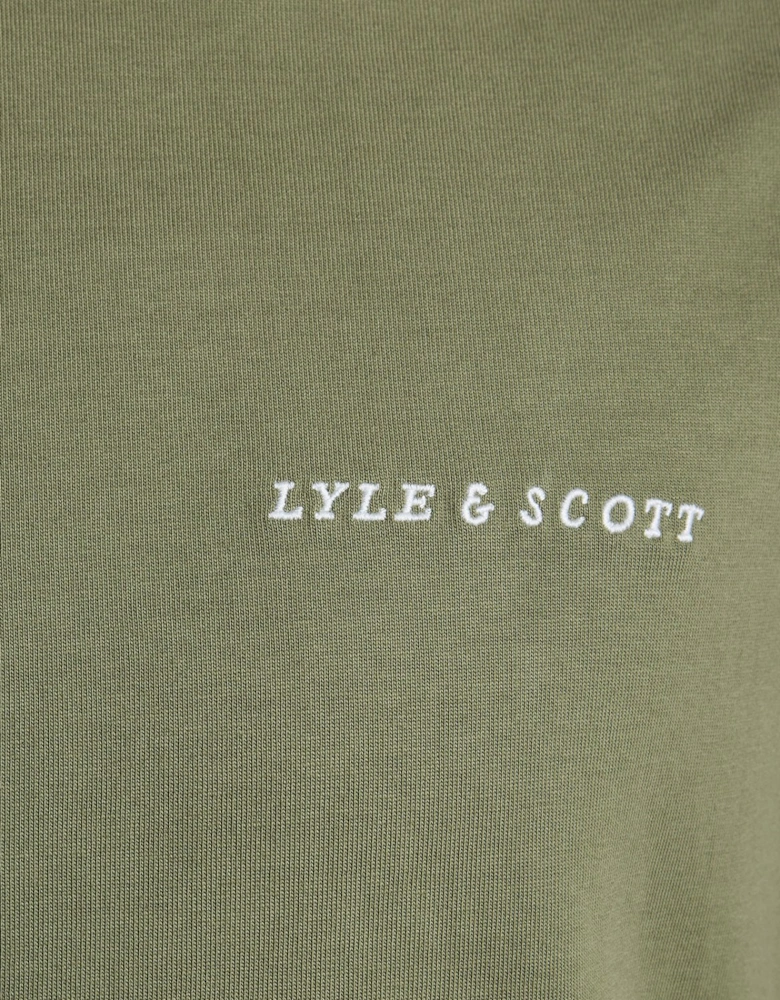 Script Logo Cotton Crew Neck T-Shirt