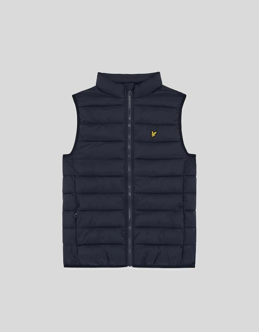 Lyle And Scott Boy's Lightweight Padded Gilet - Navy - Size: 15/16 y