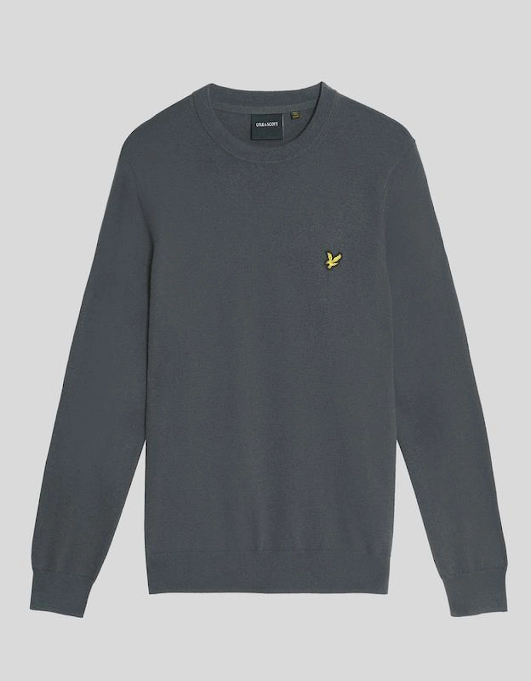 Cotton Merino Crew Neck Jumper