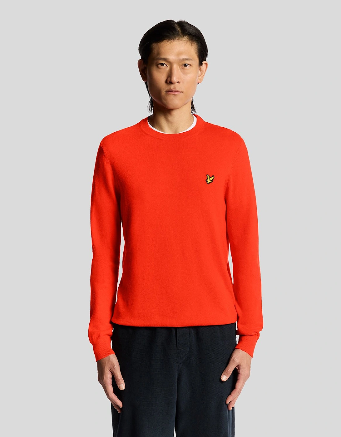 Cotton Merino Crew Neck Jumper, 7 of 6