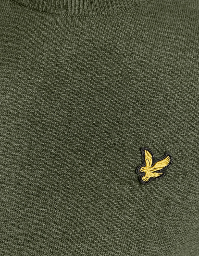 Lambswool Blend Crew Neck Jumper
