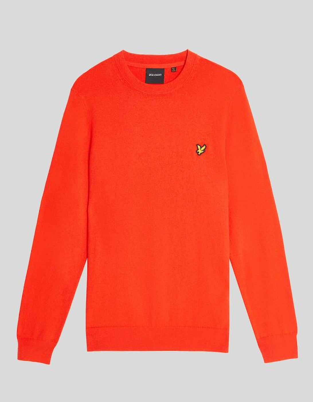 Cotton Merino Crew Neck Jumper
