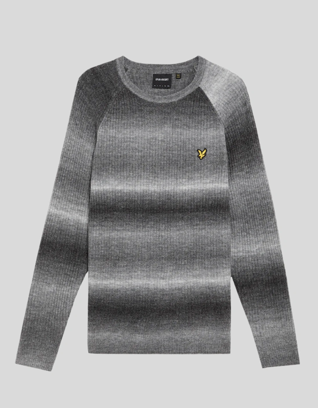 Ribbed Ombre Effect Jumper