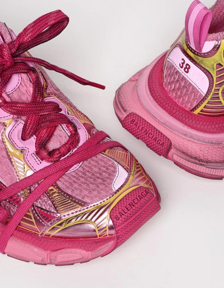 Track Cleats Pink Casual Sneakers