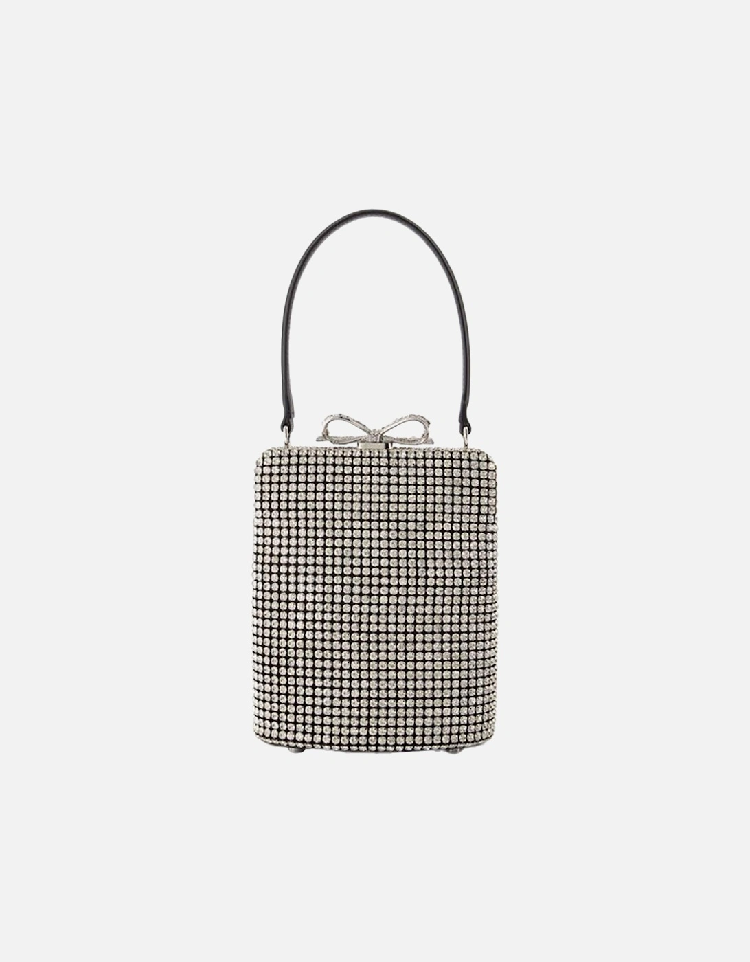 CrystalEmbellished Bow Mini Handbag