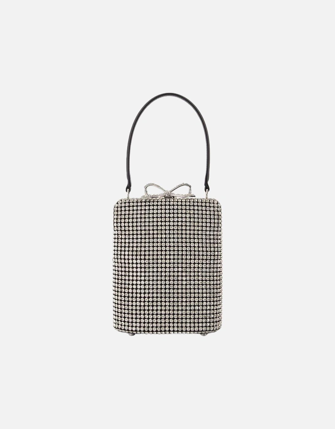 CrystalEmbellished Bow Mini Handbag, 4 of 3