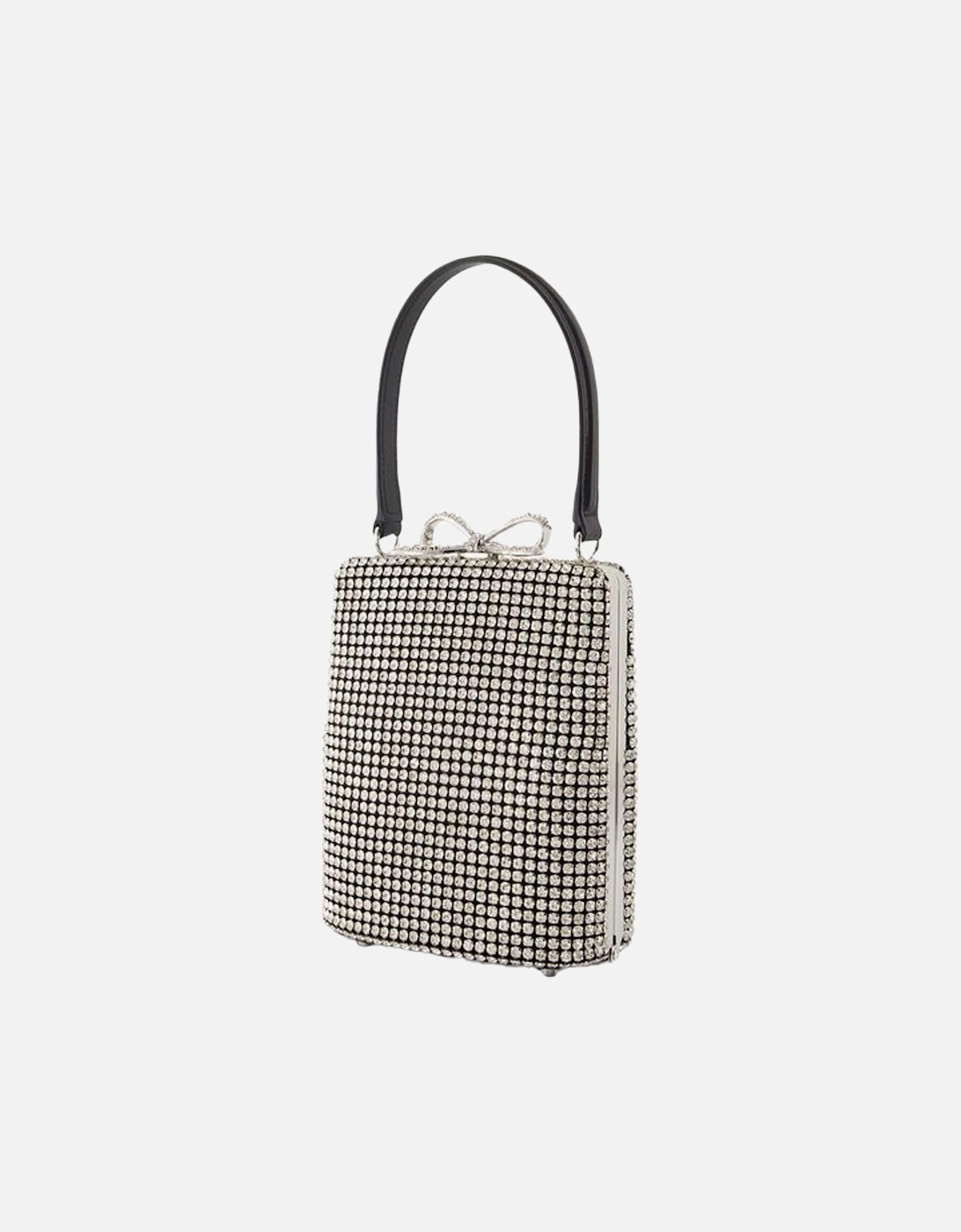 CrystalEmbellished Bow Mini Handbag