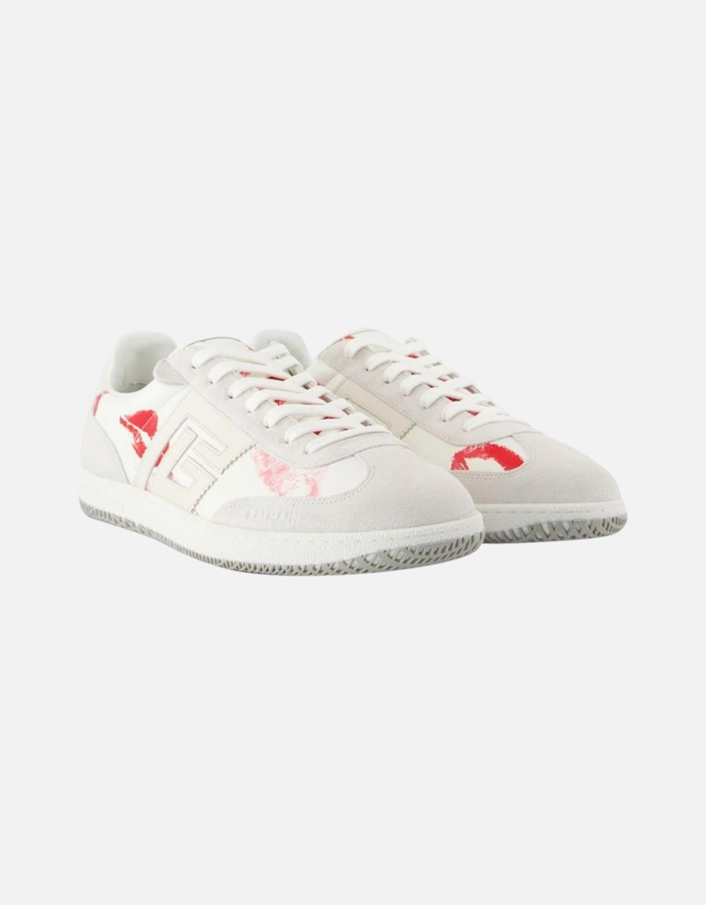 Kiss Print Sneakers Low Top