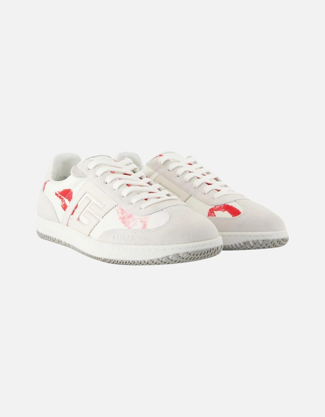 Kiss Print Sneakers Low Top