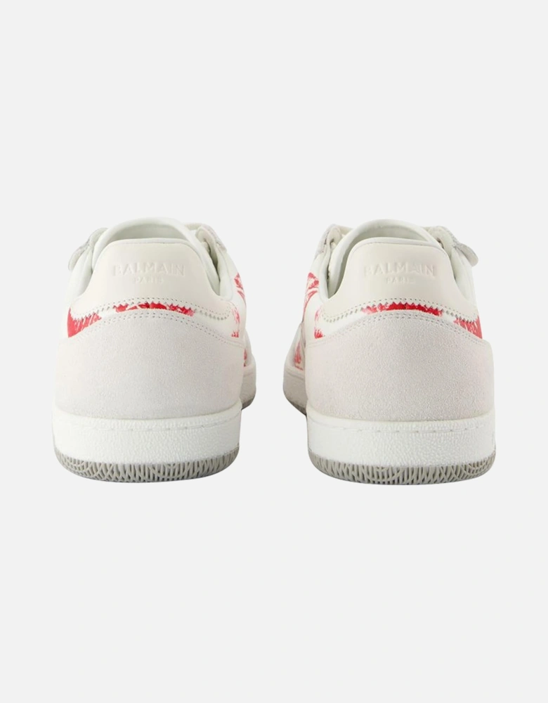 Kiss Print Sneakers Low Top