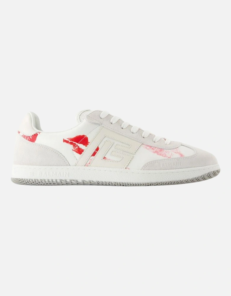 Kiss Print Sneakers Low Top