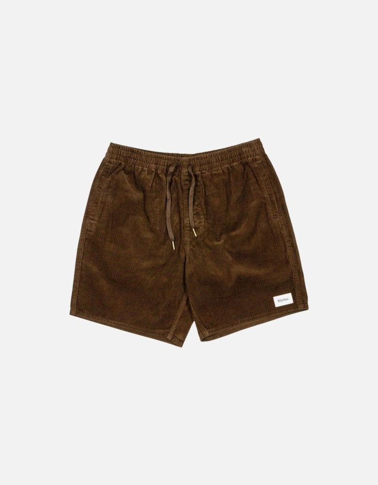 Classic Cord Jam Shorts - Chocolate